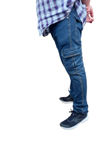 Jeans uomo cargo pantaloni - uomo,