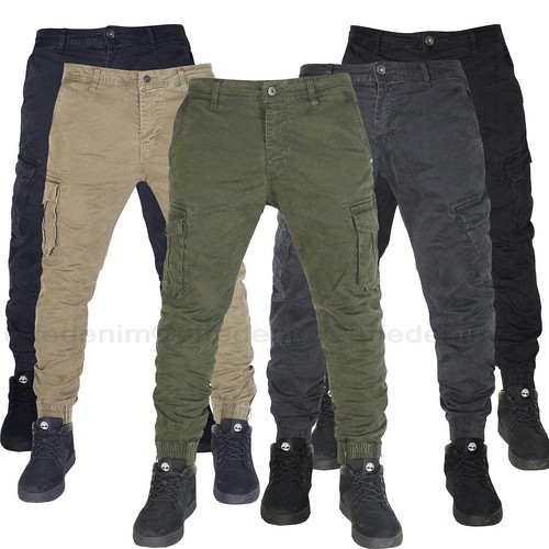Pantaloni uomo cargo con - cargo,
