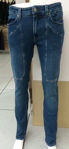 Pantalone tasche toppe jeans - 5,