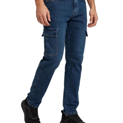 Pantaloni uomo cargo jeans - uomo,