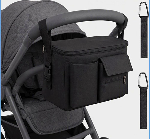 Borsa nera per passeggino