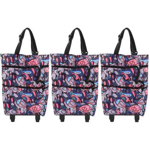 Foldable grocery bag with - foldable,