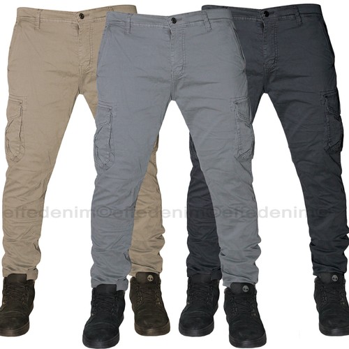 Pantaloni cargo uomo - cargo, con